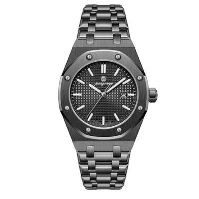 Horloge Heren Roestvrijstalen Armband | Monarch Pinnacle