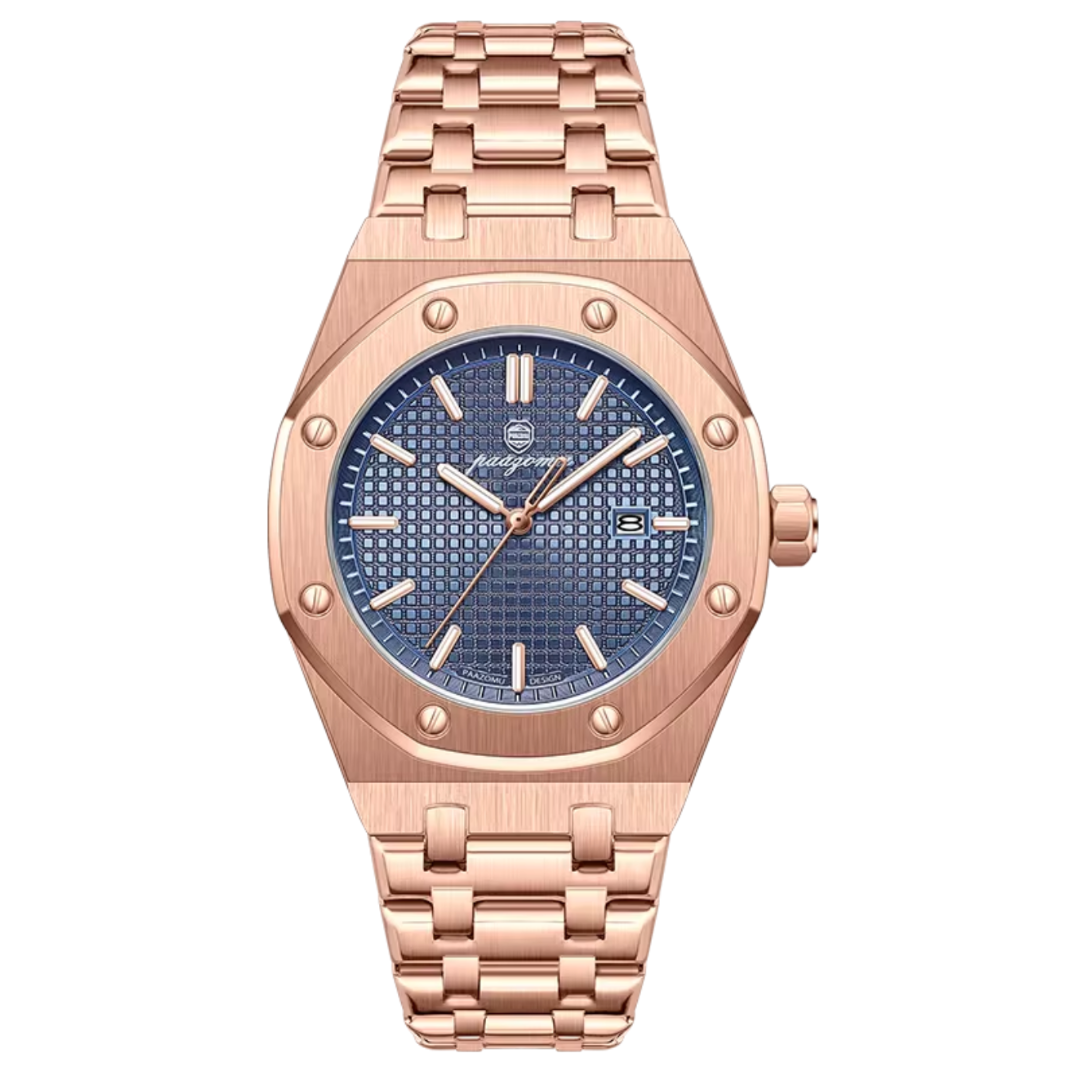 Horloge Heren Roestvrijstalen Armband | Monarch Pinnacle