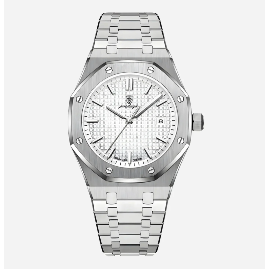 Horloge Heren Roestvrijstalen Armband | Monarch Pinnacle