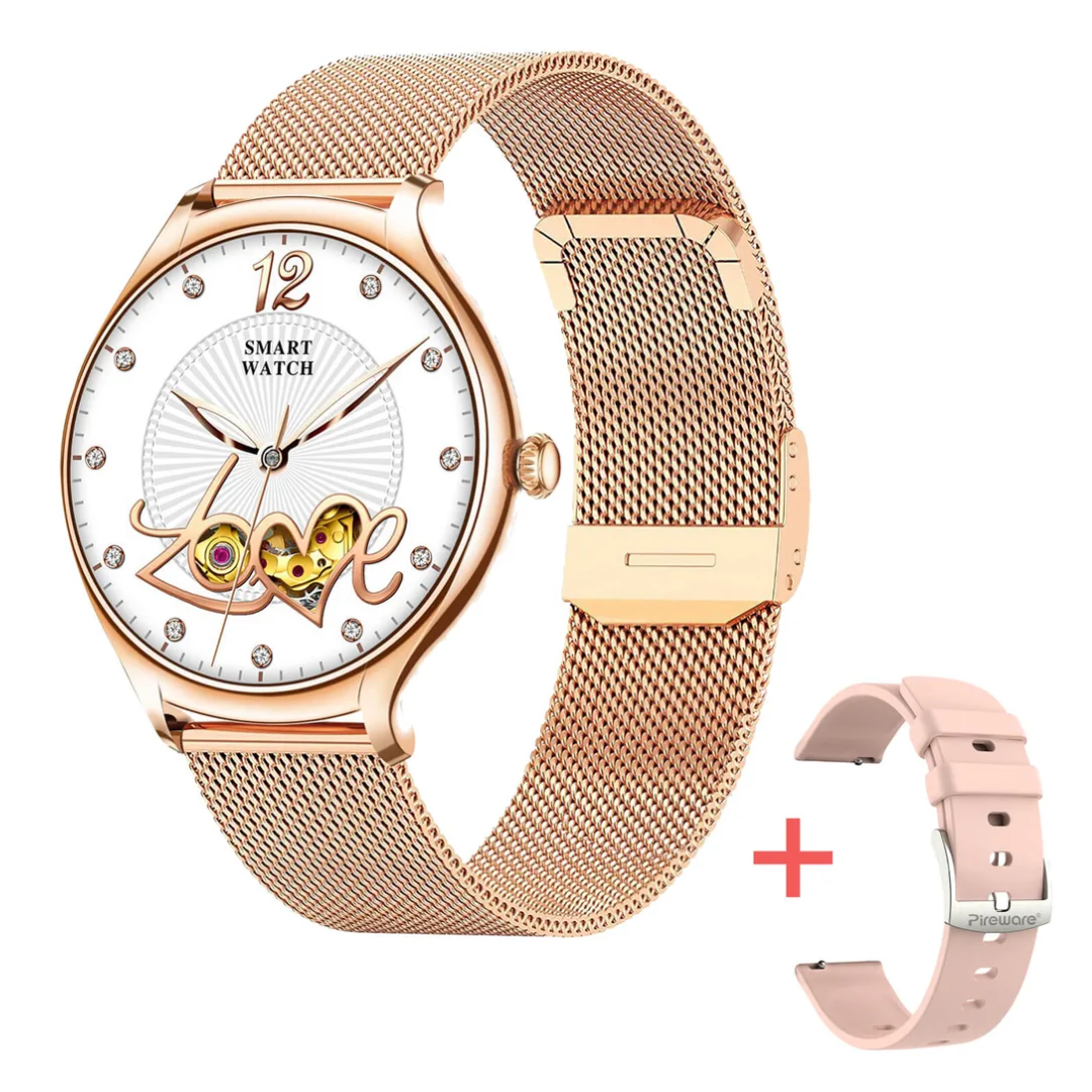 Unisex AMOLED Bluetooth Bellen Smartwatch