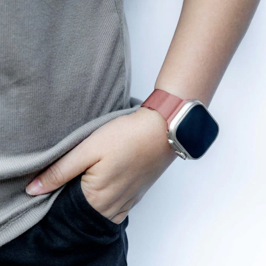 Slanke Roestvrijstalen Band voor Smartwatch