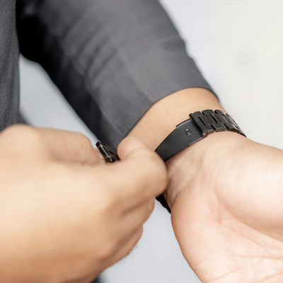 Stalen Smartwatch Band met Beschermhoes