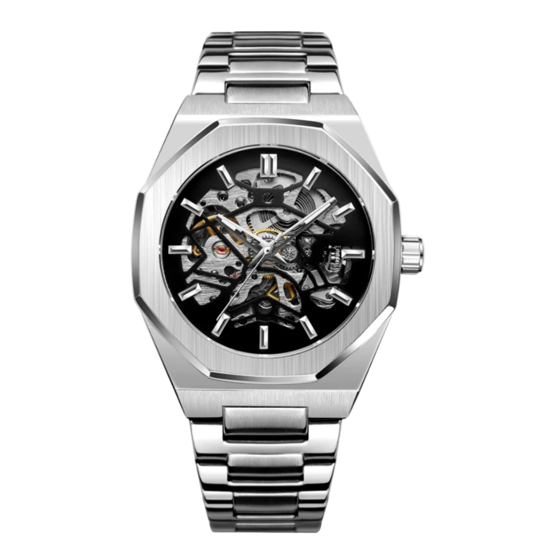 Horloge Heren Roestvrijstalen Armband | Imperial Emblem