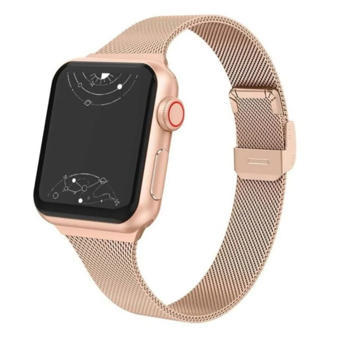 Slanke Roestvrijstalen Band voor Smartwatch