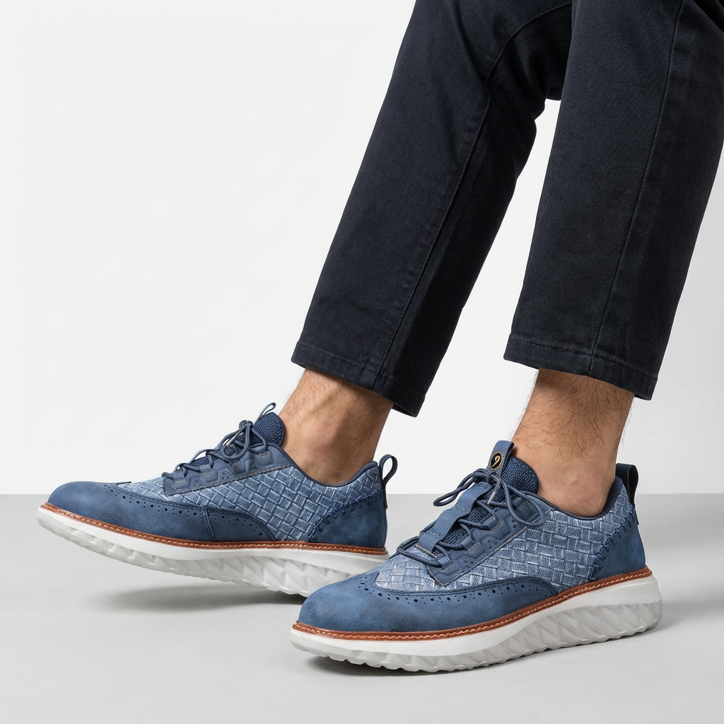 Heren Leren Sneakers | Comfort Inlegzool