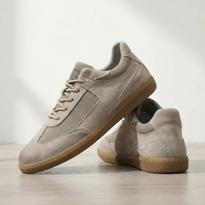 Heren Leren Sneakers | Antislipzool