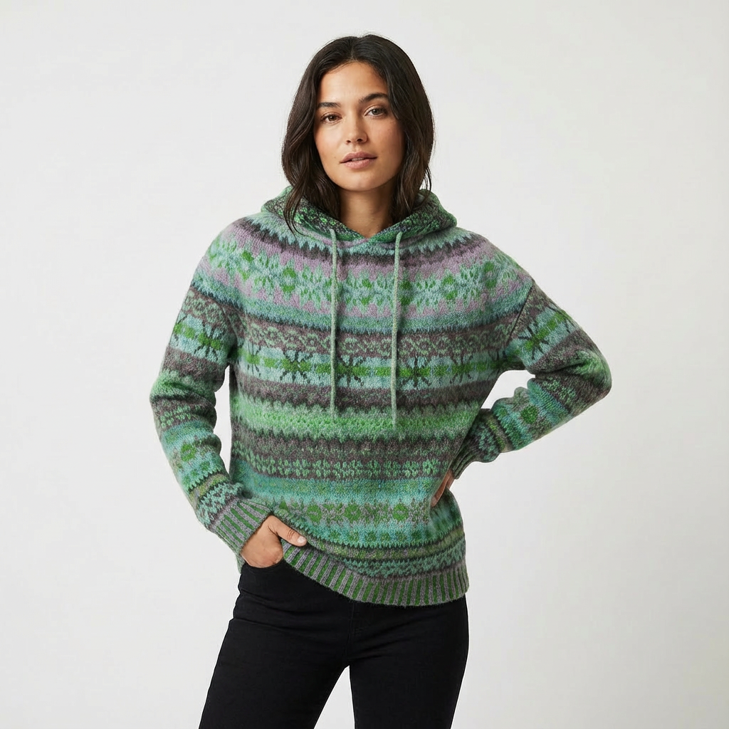 Dames Hoodie Pullover | Polyester