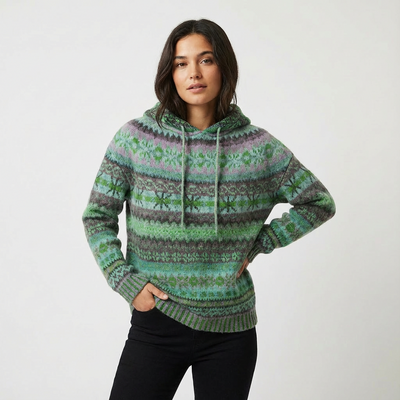 Dames Hoodie Pullover | Polyester