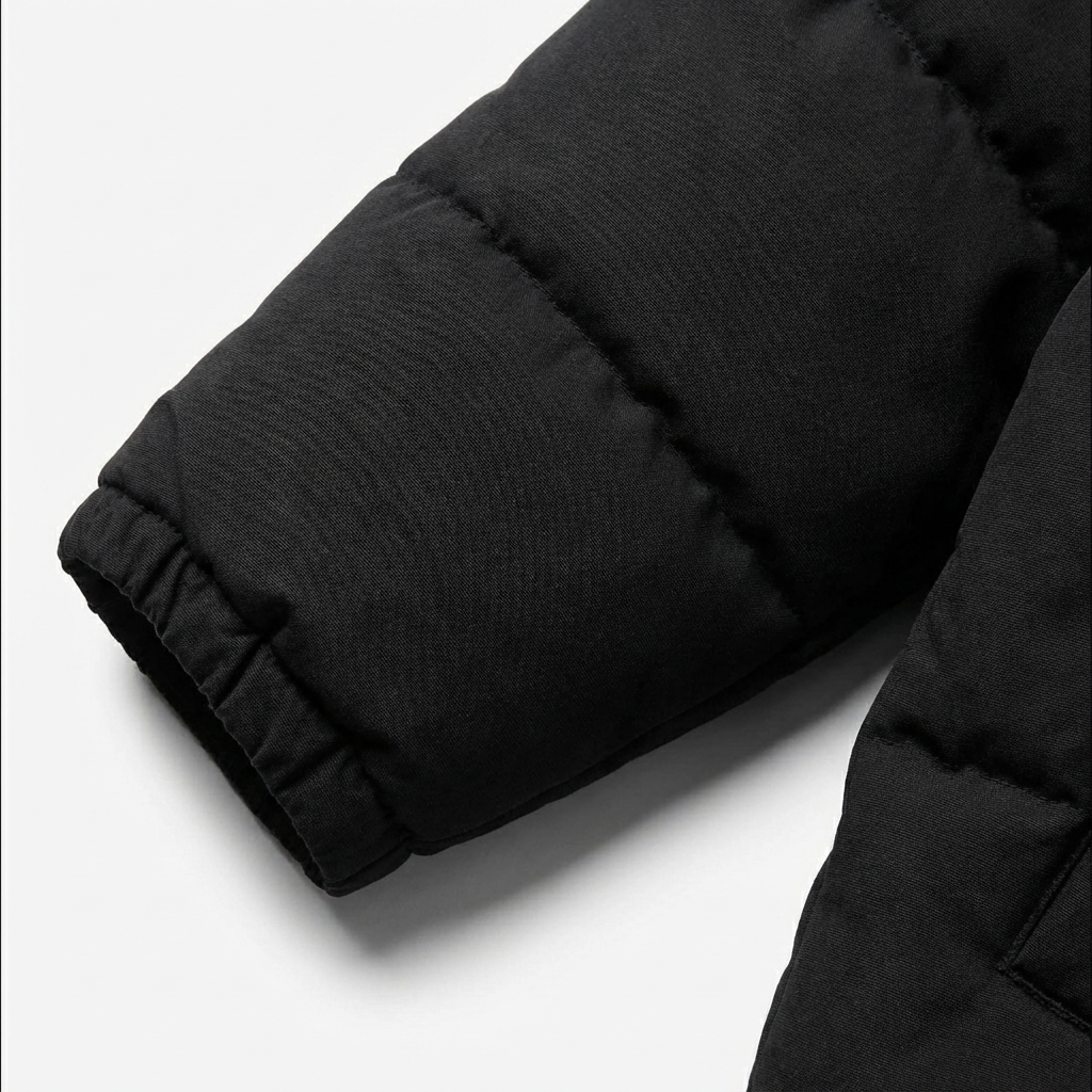 Heren Gewatteerde Pufferjas Met Capuchon