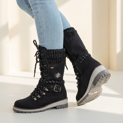 Dames Snowboots Met Veters | Antislip Zool