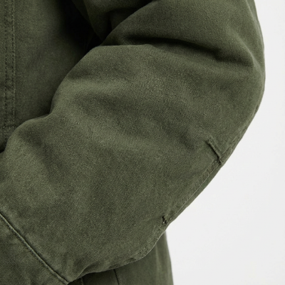 Vintage Casual Hooded Windproof Multi-pocket Work Jacket