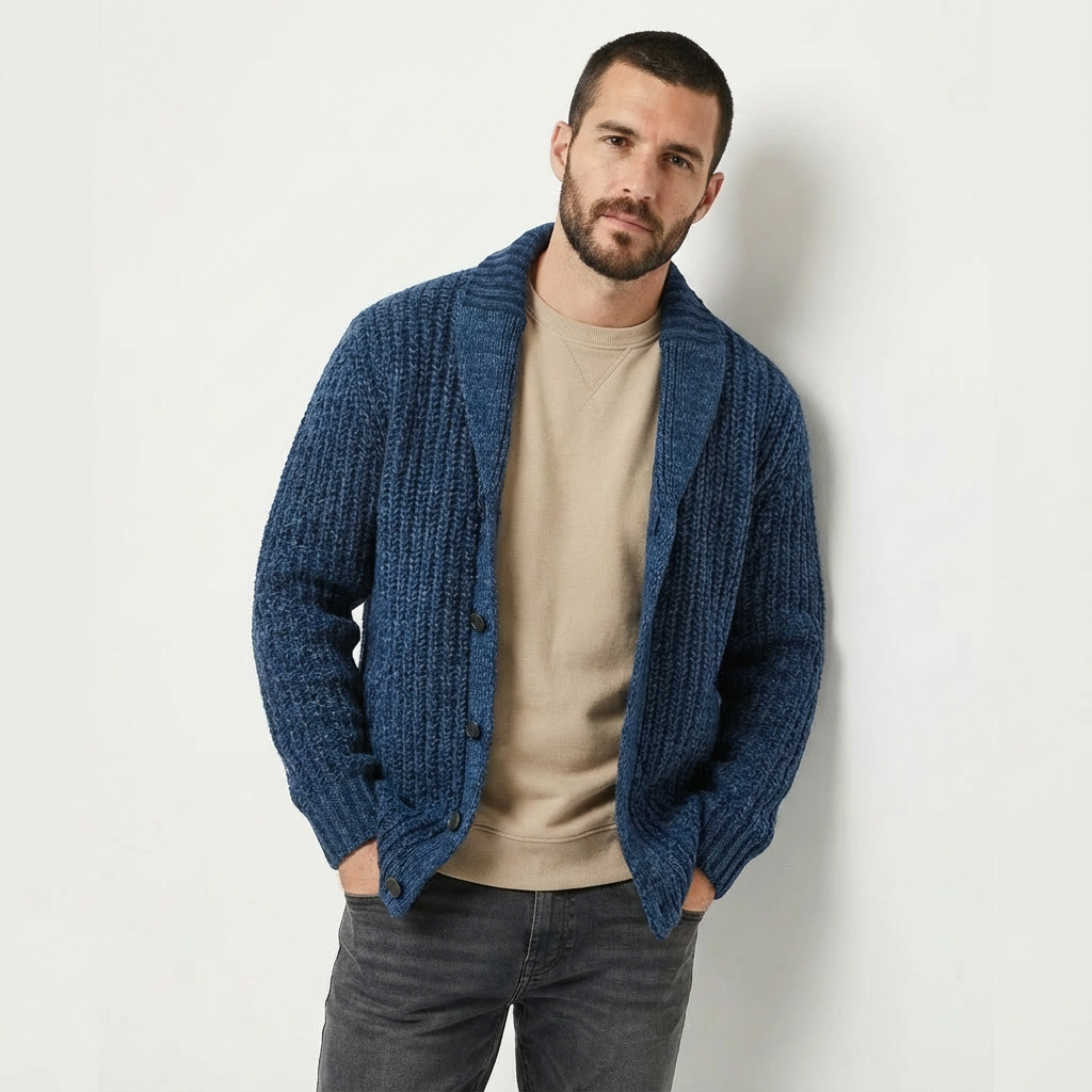 Heren Vest Met Knoopsluiting En Zakken