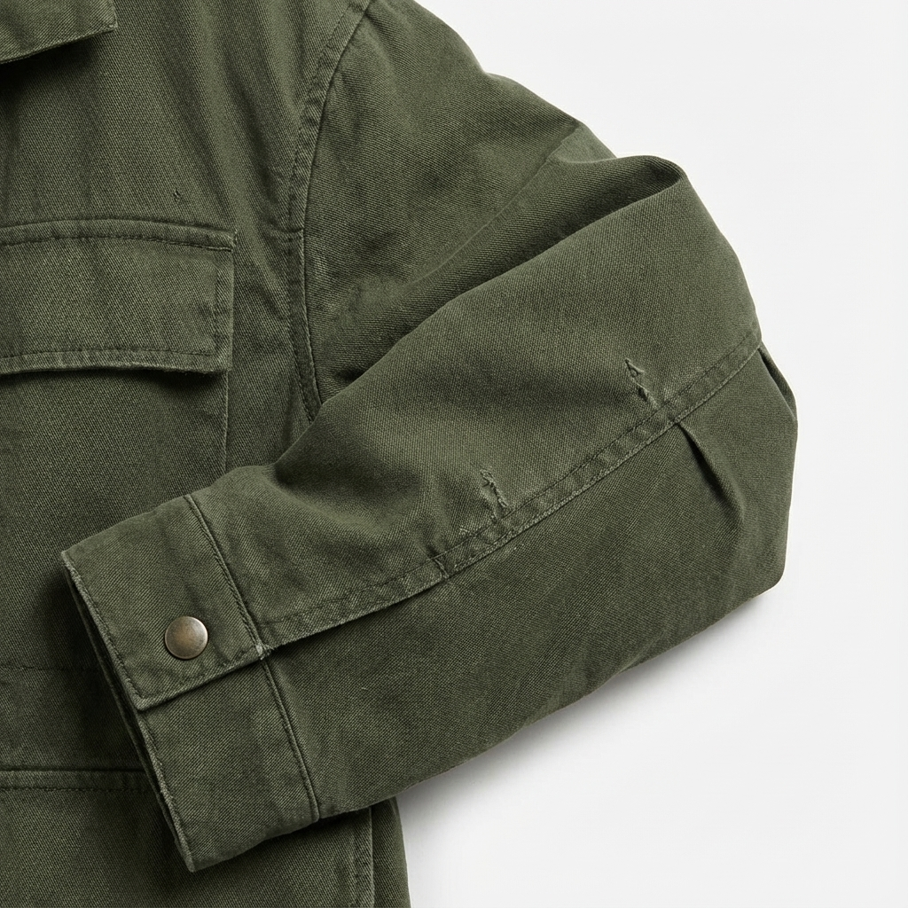 Vintage Casual Hooded Windproof Multi-pocket Work Jacket