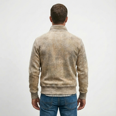 Heren Jack Standkraag Polyester