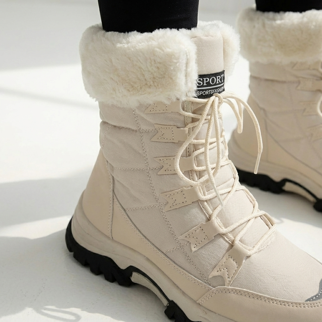 Dames Winterlaarzen met Antislipzool