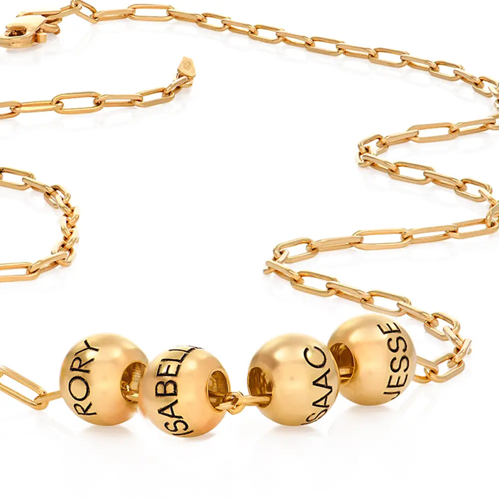 Familie Namen Kralen Ketting