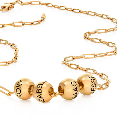 Familie Namen Kralen Ketting