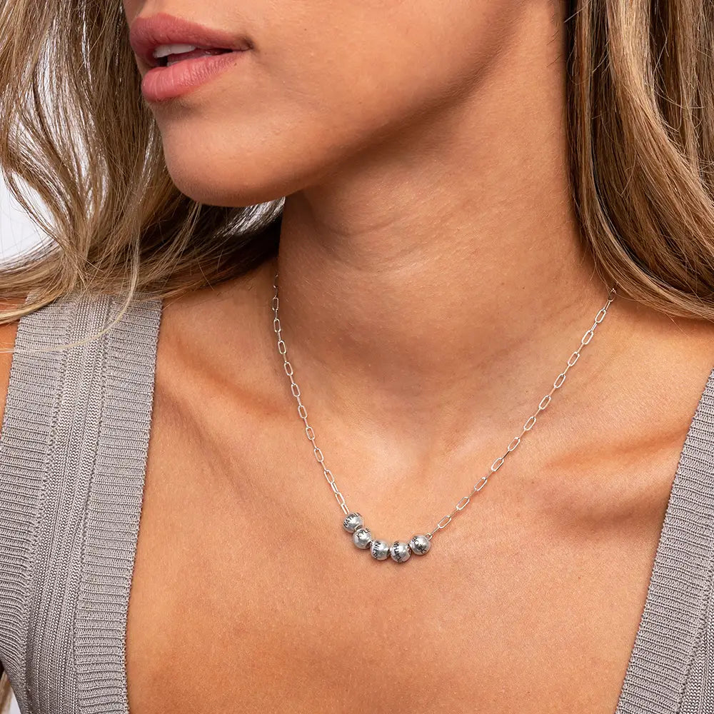 Familie Namen Kralen Ketting