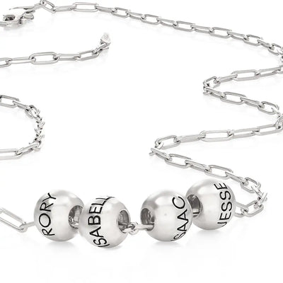 Familie Namen Kralen Ketting