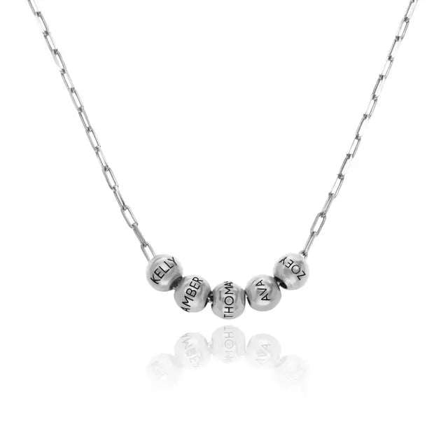 Familie Namen Kralen Ketting