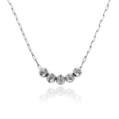 Familie Namen Kralen Ketting