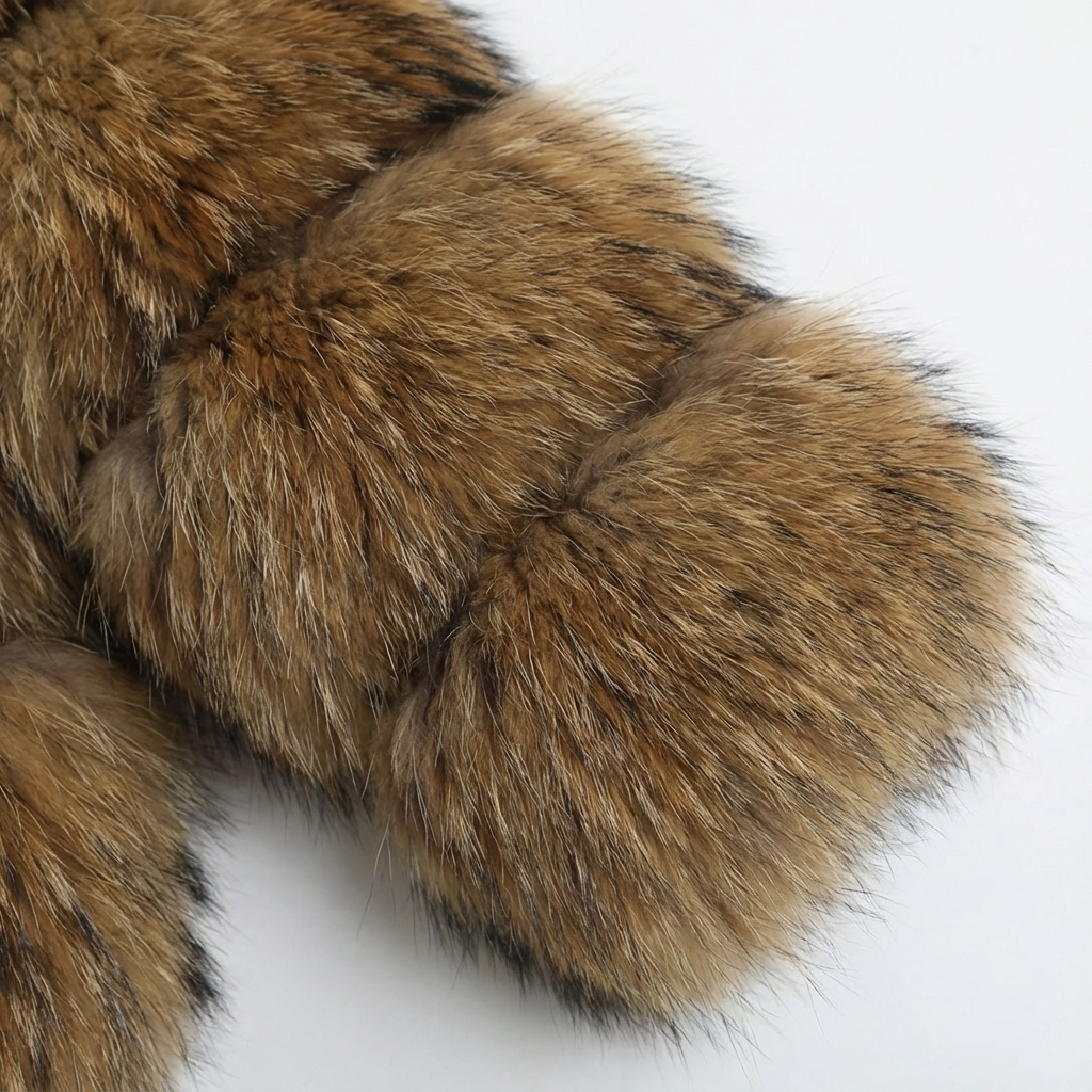 Dames Kunstbont Jas | Winter