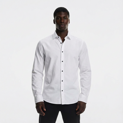 Heren Stretch Overhemd | Strijkvrij
