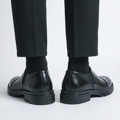 Heren Leren Instappers | Comfort Inlegzool