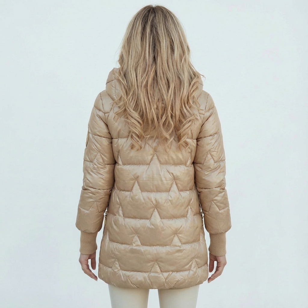 Dames Pufferjas Met Capuchon