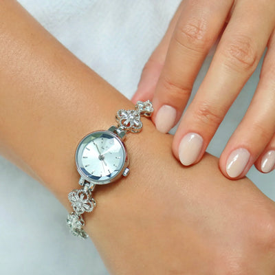 Geluksklaver Vier-Blad Horloge Dames