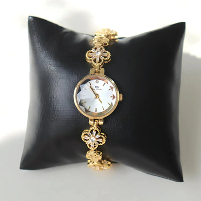 Geluksklaver Vier-Blad Horloge Dames