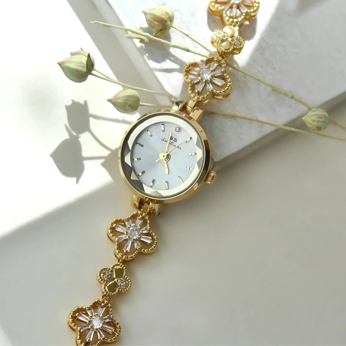 Geluksklaver Vier-Blad Horloge Dames