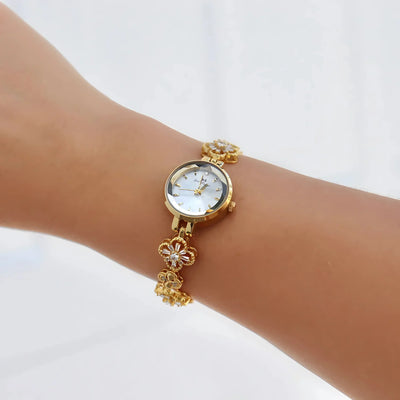 Geluksklaver Vier-Blad Horloge Dames
