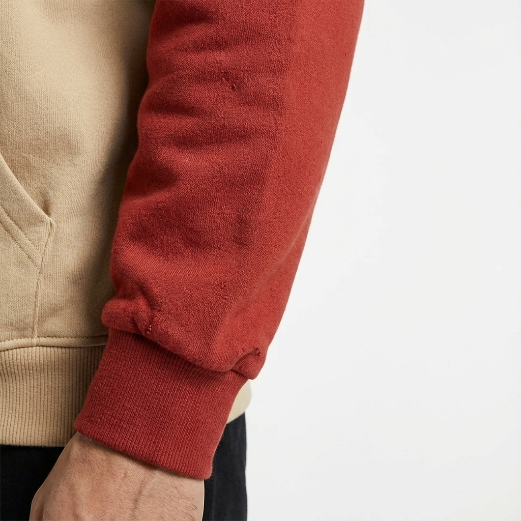 Hoodie Unisex Colorblock | Katoenmix