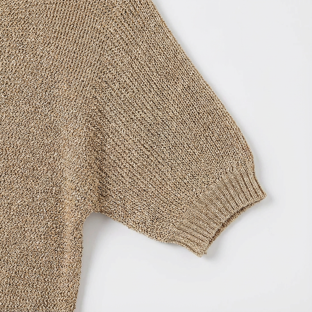 Dames Gebreide Trui | Halve Mouw