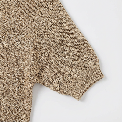 Dames Gebreide Trui | Halve Mouw