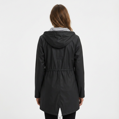Regenjas Dames Waterdicht Met Capuchon