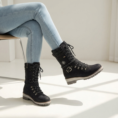 Dames Snowboots Met Veters | Antislip Zool