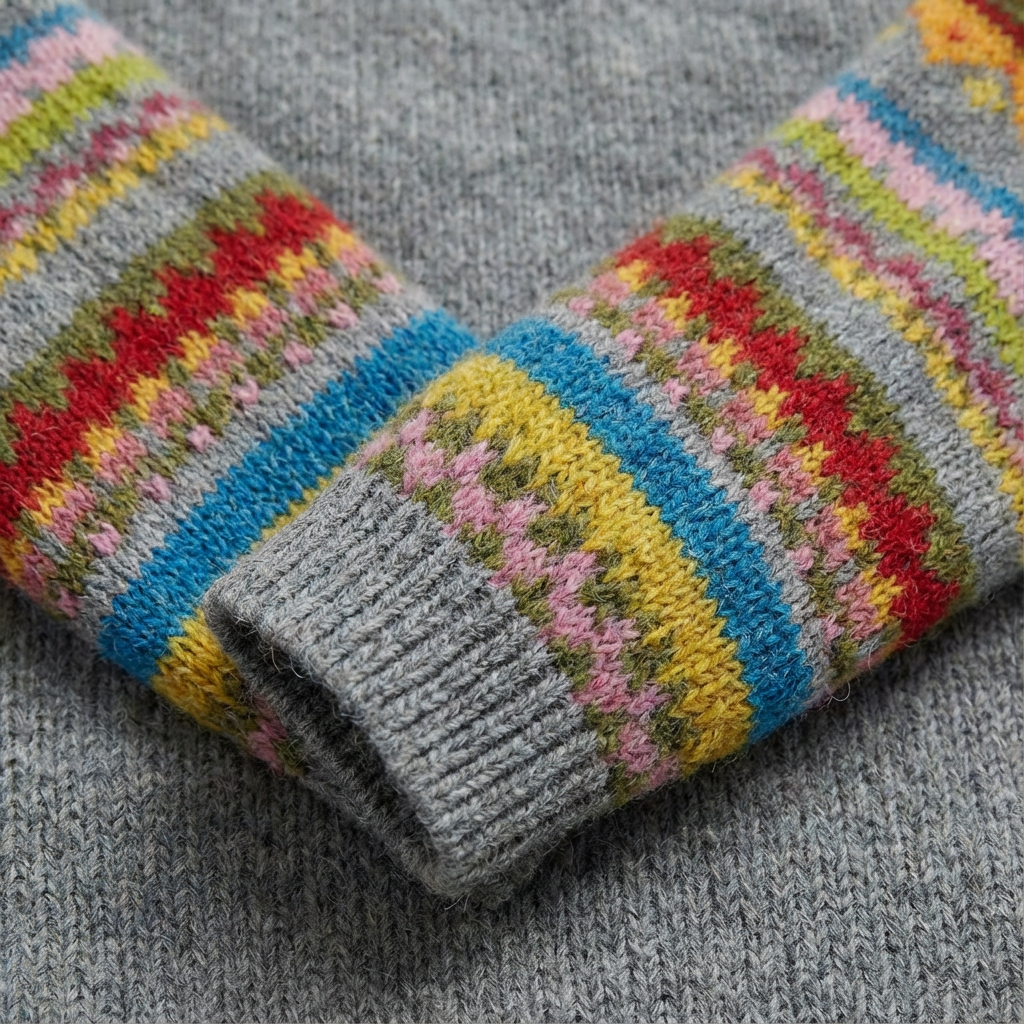 Dames Trui Geribd | Ronde Hals