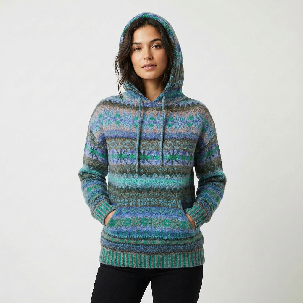 Dames Hoodie Pullover | Polyester