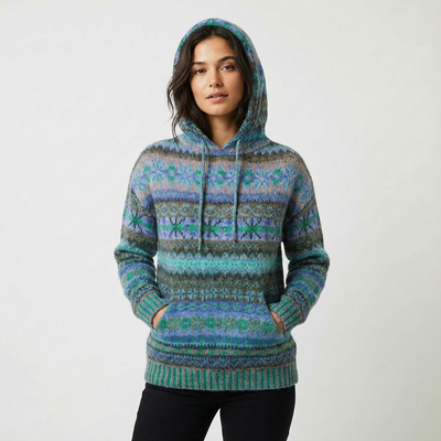 Dames Hoodie Pullover | Polyester