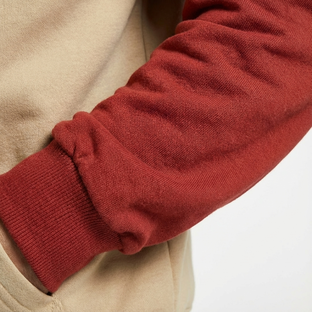 Hoodie Unisex Colorblock | Katoenmix