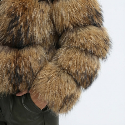 Dames Kunstbont Jas | Winter