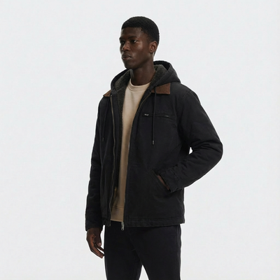 Heren Werkjas met Capuchon | Gevoerd