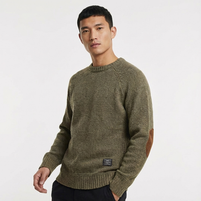 Heren Trui met Elleboogstukken