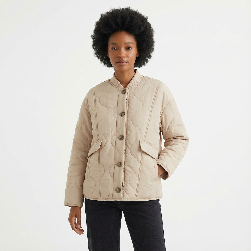 Dames Jas Luipaardprint Voering