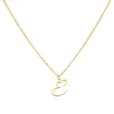 Dames Gepersonaliseerde Hart Initiaal Ketting