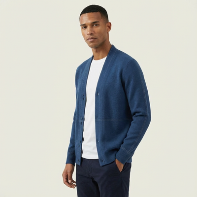 Heren Wollen Vest | Ruitpatroon