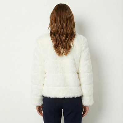 Dames Kunstbont Jas | Pluche