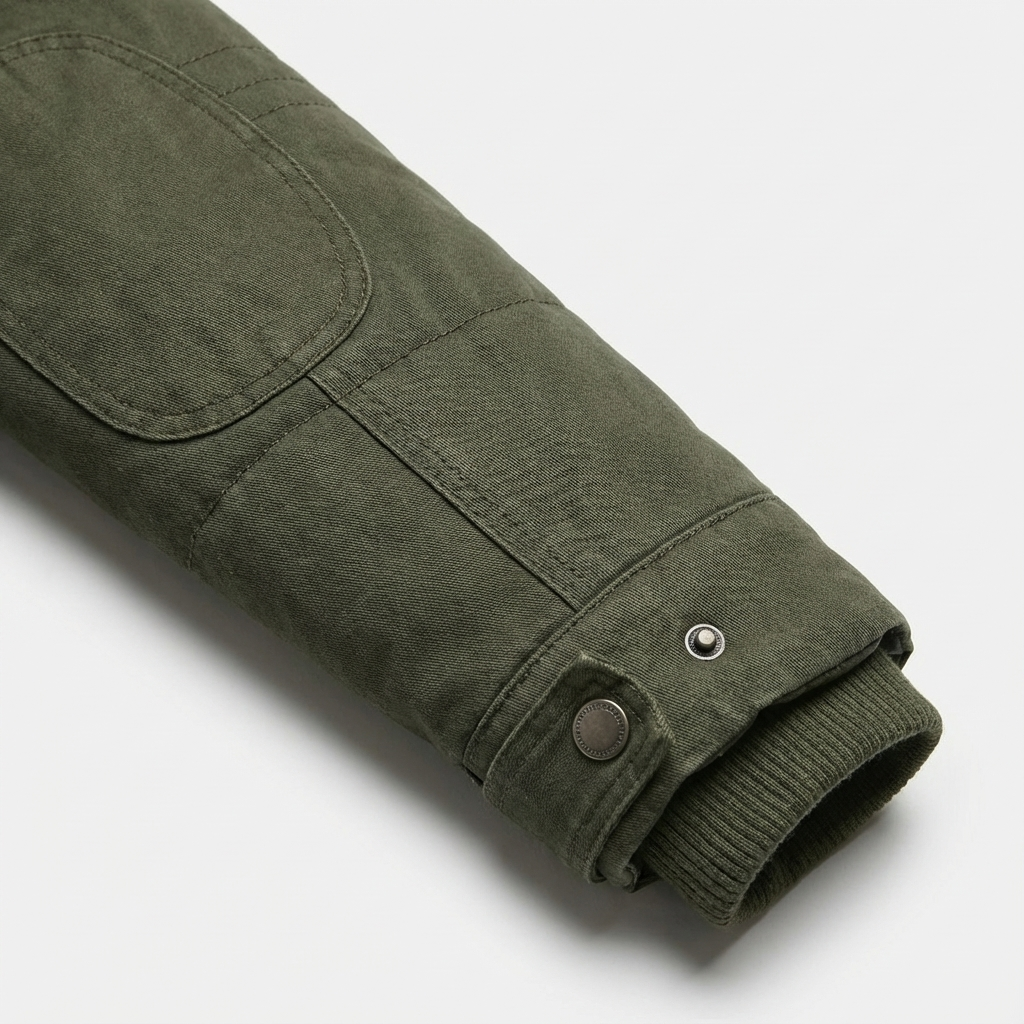 Heren donsjas met capuchon